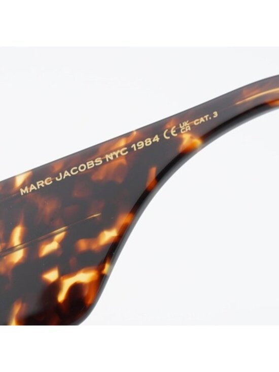 Marc Jacobs MARC 761/S 0086 9O Sunglasses Havana Butterfly Frame, Grey Lenses main image 11